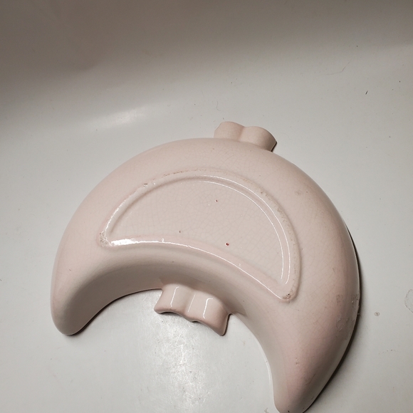 Mid-Century Modern Maddox of California Pale Pink Ashtray Vintage Chic - Picture 8 of 8